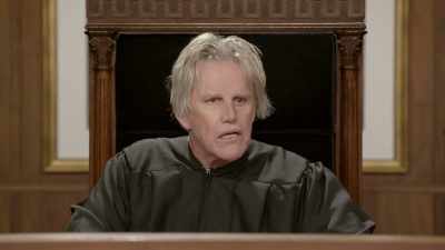 Let me just
preface this by saying - Gary Busey: Pet Judge