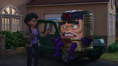 Let me just punch in the coordinates,
which I totally know how to do, and… - Marvel's M.O.D.O.K.