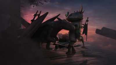 Let me just shift my weight so I can... - How to Train Your Dragon: Homecoming