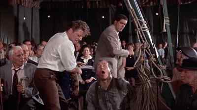 Let that man alone! Let him alone! - Elmer Gantry