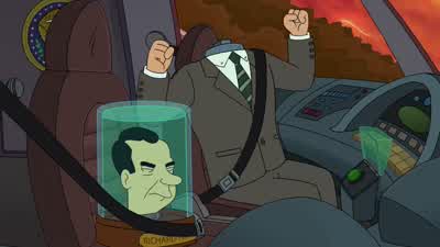 Let me try, Headless Clone of Agnew. - Futurama