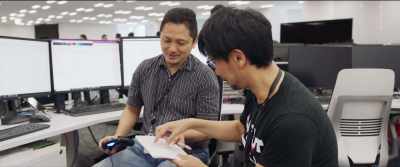 Let me put the actions in place. - Hideo Kojima: Connecting Worlds