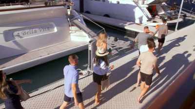 Let'’s get changed
into our blues, - Below Deck Down Under