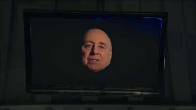 Let me run some deep anal ys/s
probability-based e vent scenarios. - Red Dwarf: The Promised Land