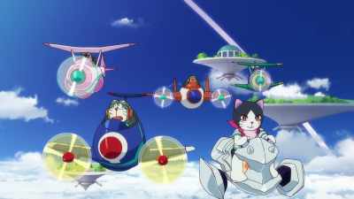 Let me show you around Paradapia. - Doraemon the Movie: Nobita's Sky Utopia
