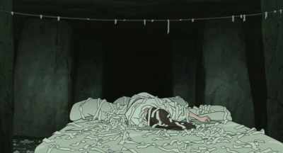 Let my sister lying there go home - The Boy and the Heron