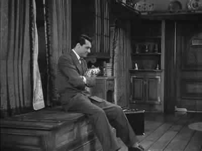Let me sit down.
Let me think about this thing. - Arsenic and Old Lace