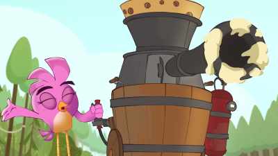Let it snow! - Angry Birds: Summer Madness