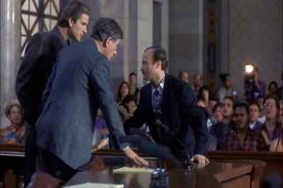 - Let me tell you people
something. - And the Band Played On