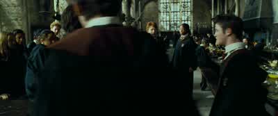 Let the man through I didn't mean to open it HarryIt was badly wrapped They made me do itDid not - Harry Potter and the Prisoner of Azkaban