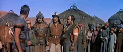 Let two men guard this woman
in her tent. - The Conqueror