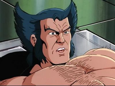 Let me up or I'll rearrange your windpipe - X Men: The Animated Series