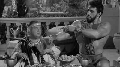 Let us rejoice in
their presence. - The Three Stooges Meet Hercules
