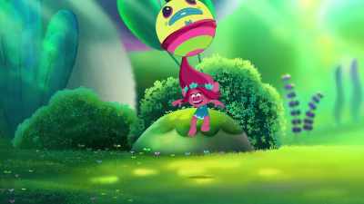 ♪ Let's all come together
for the first time ever ♪ - Trolls: TrollsTopia