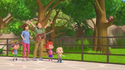 ♪ Let's all lie down ♪ - CoComelon Lane