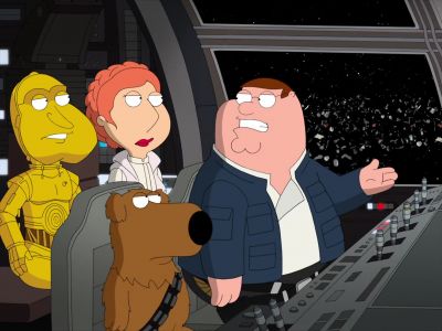 Let's be thankful
for what we have, everyone. - Family Guy