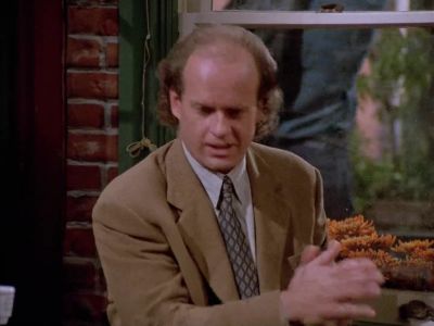 Let's change the subject from Dad
and talk about something else. - Frasier