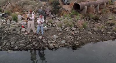Let's do like we used to do in the old days and take a dip - Gone Fishin'