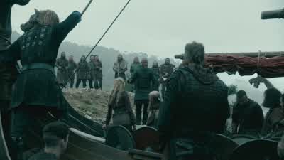 Let's empty the boats. - Vikings