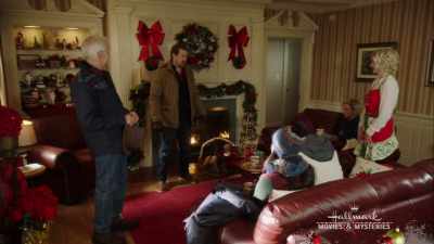 Let's get back some
of that Christmas cheer, guys. - Romance at Reindeer Lodge