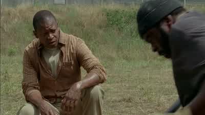 Let's get you cleaned up, man. - The Walking Dead