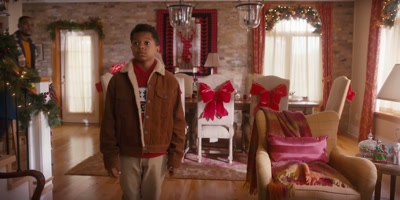 - Let's get going. We've
got some snow cones to make. - Christmas with a Kiss