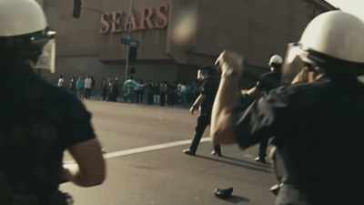 LET'S GET IN LINE
AND STAND FAST. - LA 92