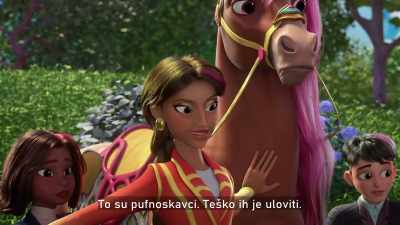 -Let's get it, River.
-[River snorts] - Unicorn Academy