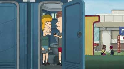 Let's get moving, Beavis.
[snickers] - Beavis and Butt Head Do the Universe