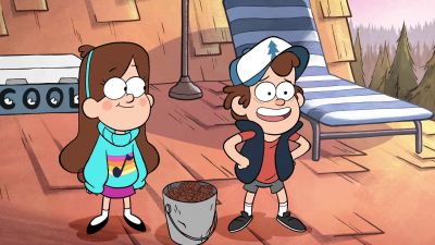 Let's get outta here! - Gravity Falls