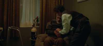 Let's get you to bed, Dad.
Might be a bit more comfortable. - Toxic Town