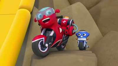- Let's get you and Sgt.
Teddy down, Buster. - Ricky Zoom