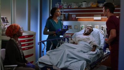 Let's give her another bolus of fluids. - Chicago Med