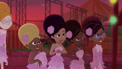 Let's go back to the party
before someone has to talk me down. - The Proud Family: Louder and Prouder