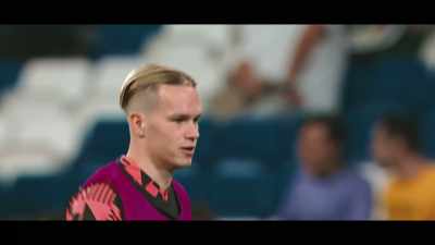 Let's go back
to this young man for a second - Football Must Go On