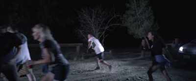 - Let's go!
[campers screaming] - Camp Pleasant Lake