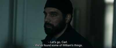 - Let's go, Carl.
- We've found some of William's things. - The Marco Effect