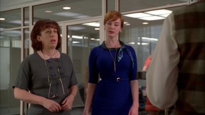 Let's go.
Caroline will be watching your desk. - Mad Men