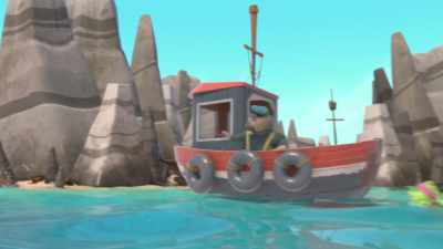 Let's go find that treasure
before Penny gets back. - Top Wing