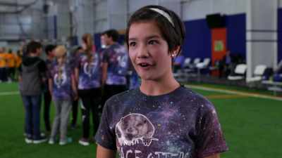 -Let's go, guys!
-All: Whoooo! - Andi Mack