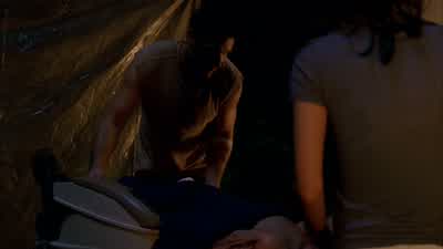 Two. Three. — why are you doing this? He's bleeding inside. You're not helping him. You can't save h - Lost