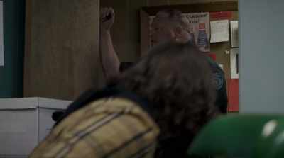 Let's go, kid. First we gotta
stop and get the... ladder. - Amityville Uprising