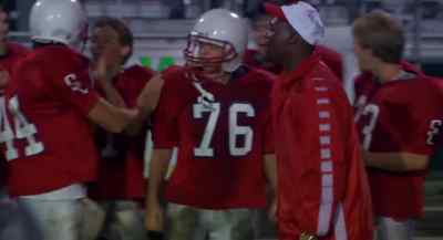 Let's go, let's go, let's go, let's go. - Facing the Giants