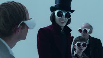 GASPS Let's go put him in the taffy pullerTaffy pullerHey that was my idea - Charlie and the Chocolate Factory