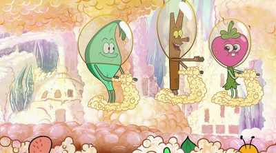 Let's go surprise Rocksy with
everything we've done for her! - The Mighty Ones