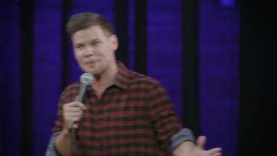 Let's go talk by the wall.
We never do that! - Theo Von: No Offense