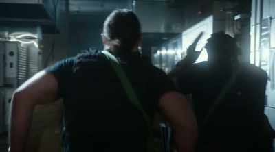 -Let's go.
- Temple lockdown commencing in ten... - Armed Response