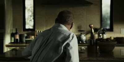 Let's have a drink first.
I'll make you one for once. - Knox Goes Away