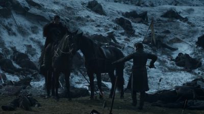 Let's head back. - Game of Thrones
