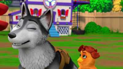 Let's hit the trail, squad!
The camping trip begins now. - The Chicken Squad